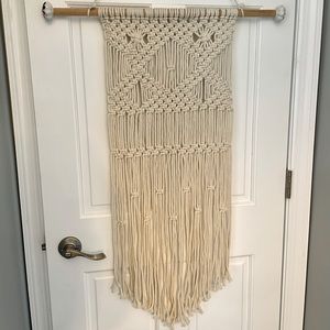 Macrame wall decor